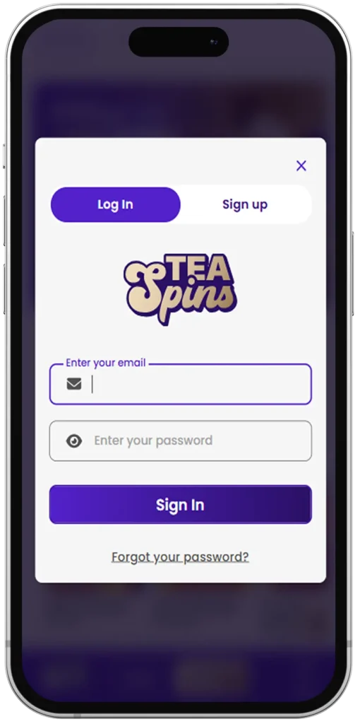 Mobile Sign In